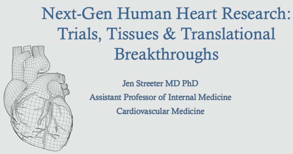 Dr.Streeter Presents at Internal Medicine Grand Rounds